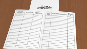 Ж44 Журнал приемки и осмотра лесов и подмостей - Журналы - Журналы по строительству - Магазин охраны труда ohranatruda-shop.ru