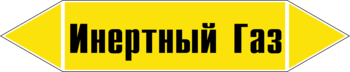 Маркировка трубопровода "инертный газ" (пленка, 126х26 мм) - Маркировка трубопроводов - Маркировки трубопроводов "ГАЗ" - Магазин охраны труда ohranatruda-shop.ru